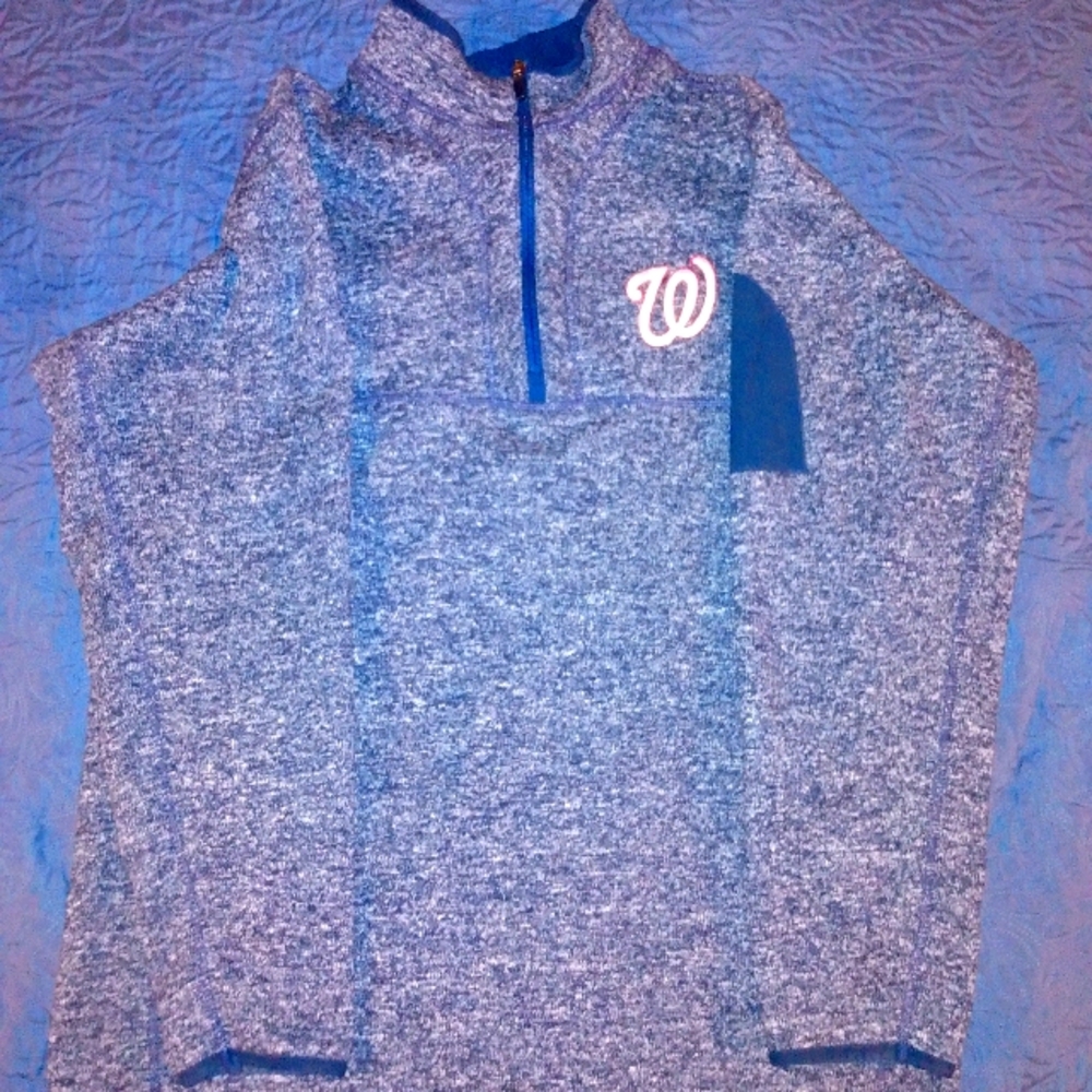 Antigua Washington Nationals pullover